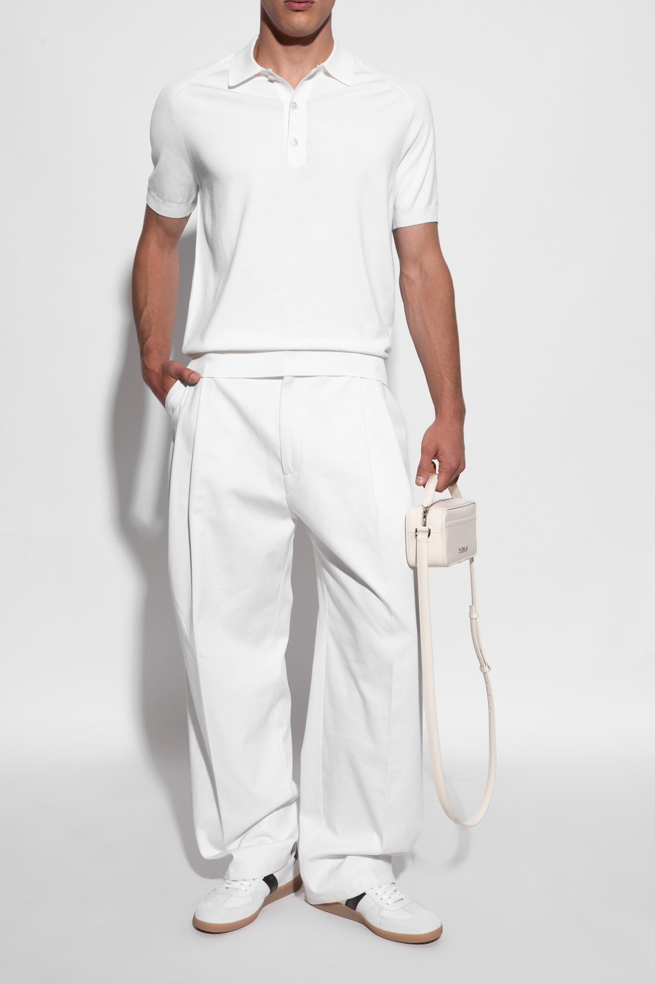 White Sports shoes with logo Tom Ford - Vitkac AS